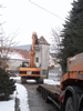 Abbruch des Trafoturms Sulzdorf 1