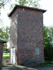 Trafoturm in der KZ-Gedenkstaette Neuengamme